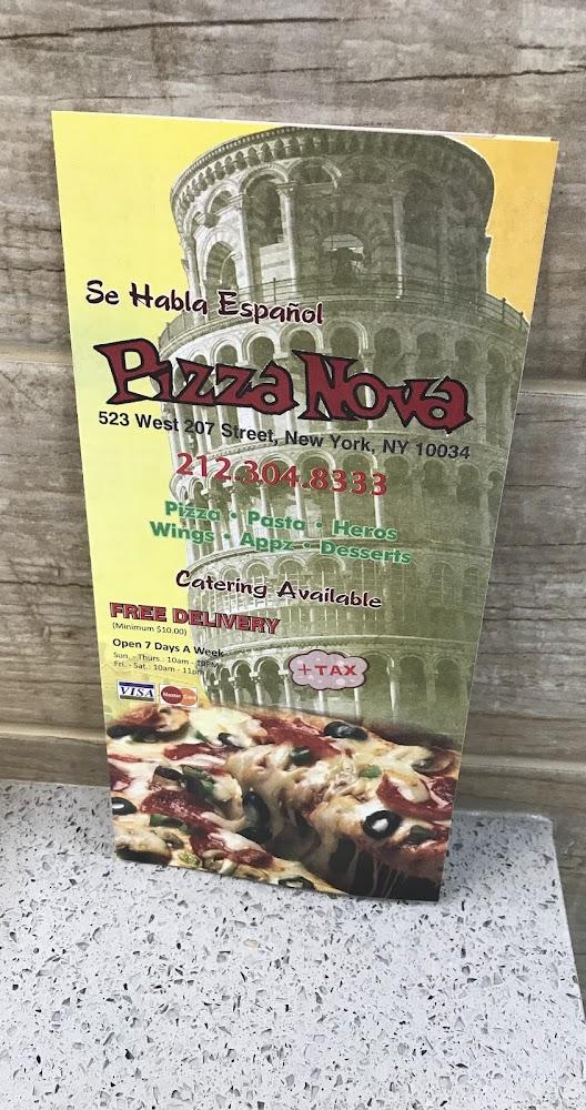 Pizza Nova Menu image 1